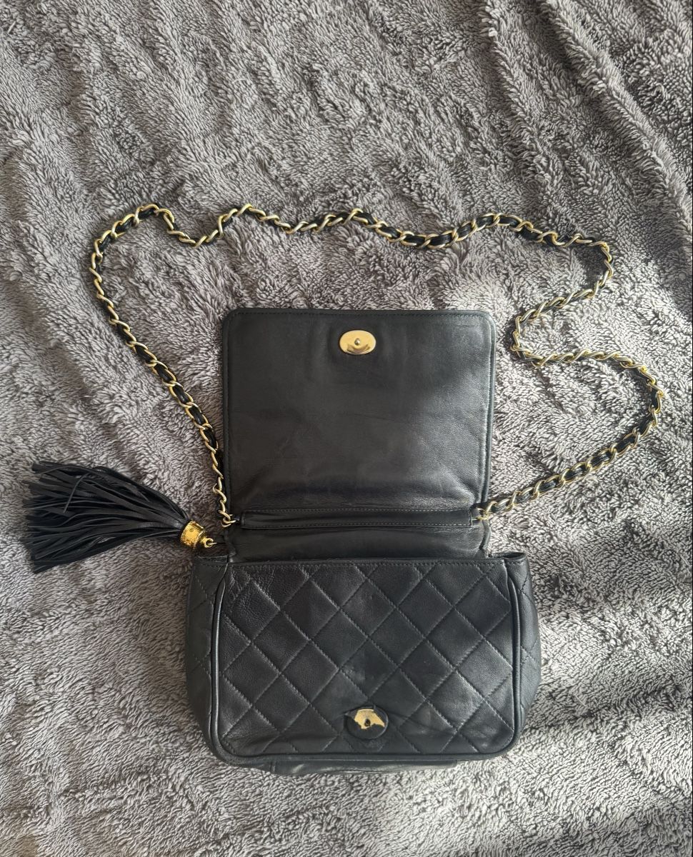Chanel Borse da donna: Original Vintage Chanel Camera Bag - Lambskin - Serie 0 (198 – Usato da Glattbrugg venduto da Anjavodopivec 4