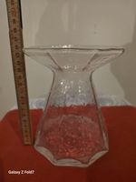 Vase en verre- Déco idéale! 16cm haut