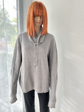 Lauren Ralph Lauren Pullover grau Baumwolle Grösse XL