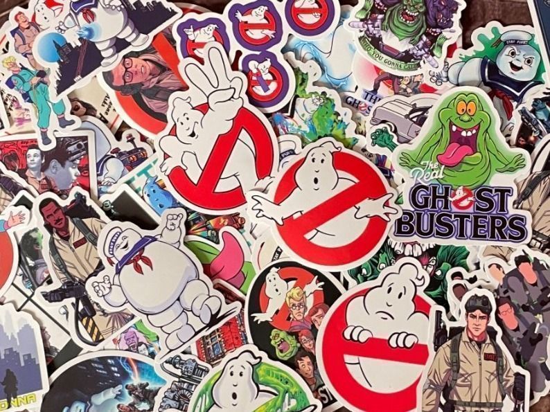 50x Ghostbusters Die Geisterjäger - Aufkleber / Sticker (Neu (gemäss ...