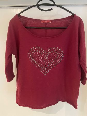 Esprit EDC, auffälliges Oversizeshirt, Grösse XS