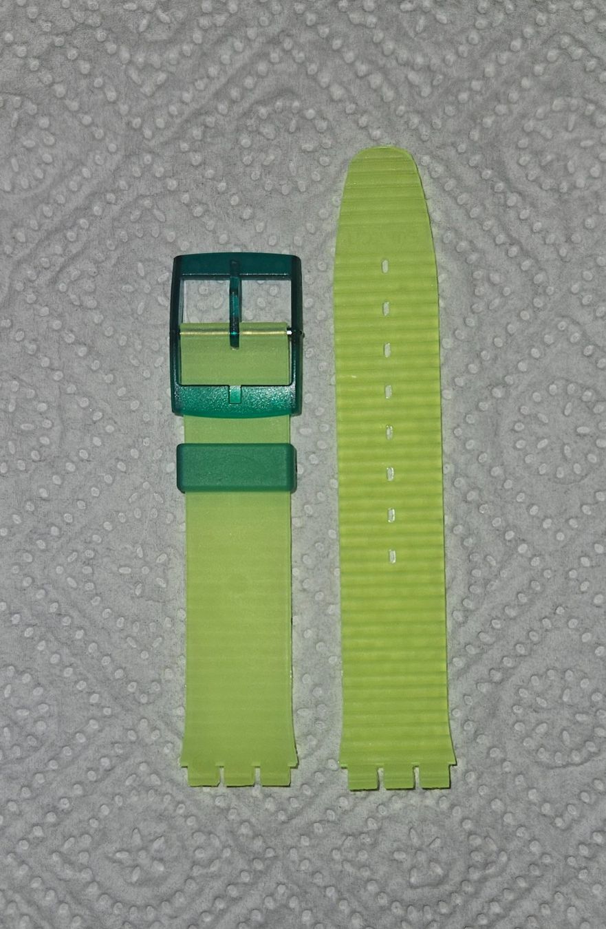 Swatch Orologi: Swatch Bracelet Fluo Jaune Prototype de 1989 !!!! – Nuovo (secondo la descrizione) da Genève venduto da Icg146