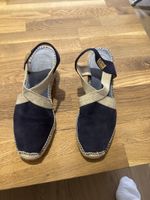 Espadrilles Toni Pons dunkelblau Groesse 36 Leder suedess
