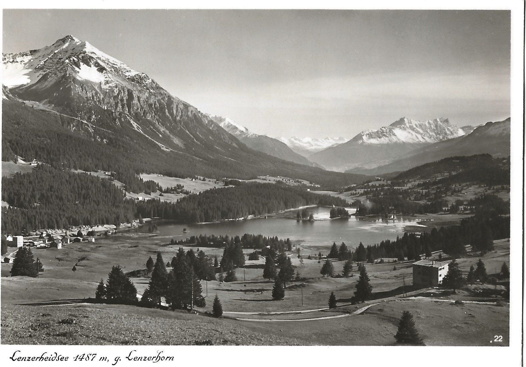 Cartoline postali: Lenzerheide, 1939 – Usato da Frauenfeld venduto da Merk52