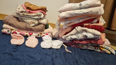Baby-Mädchen Winterkleider Gr. 56, 62, 68