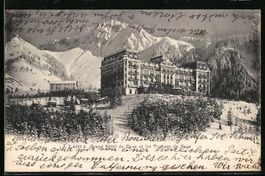 Caux, Grand Hotel et les Rochers de Naye