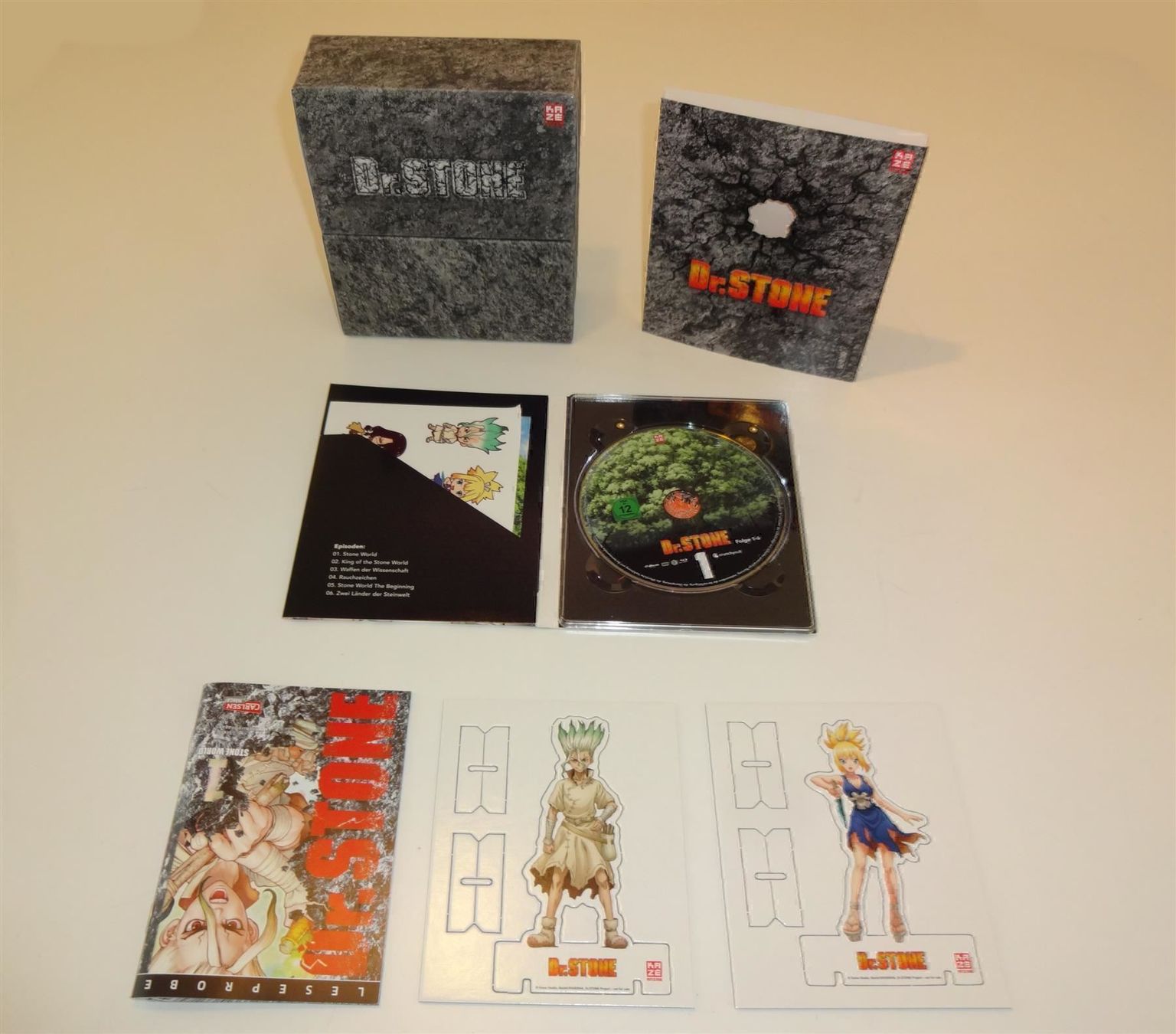 Tutti i DVDs: DVD Sammlerbox Dr. Stone - 1 Stück - – Usato da St. Gallen venduto da WWL