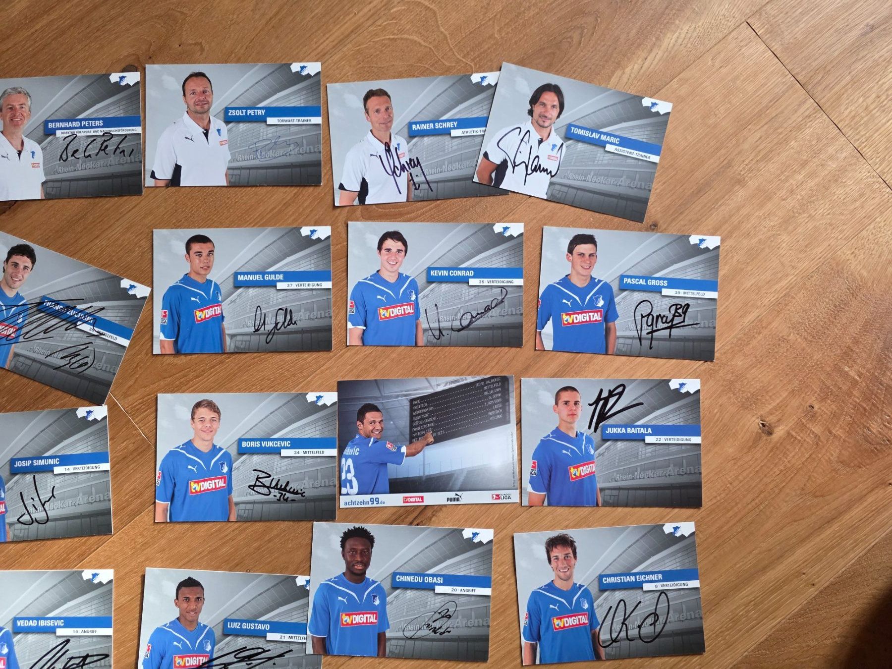 Autografi: Fussball Autogramm Karten Set TSG 1899 Hoffenheim – Nuovo (secondo la descrizione) da Walterswil BE venduto da Lonitti 6