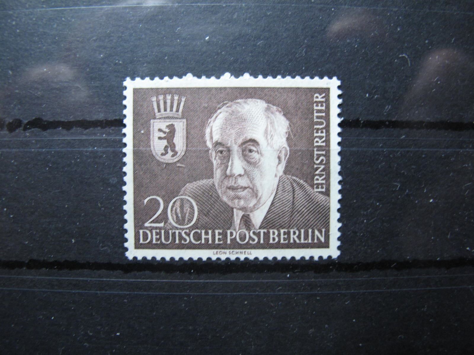 Dipinti: Berlin 1954 Professor Ernst Reuter ** – Usato da Wil SG venduto da fva01
