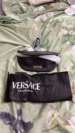Elegante Versace Umhängetasche, Schwarz, Neuwertig, TOP!