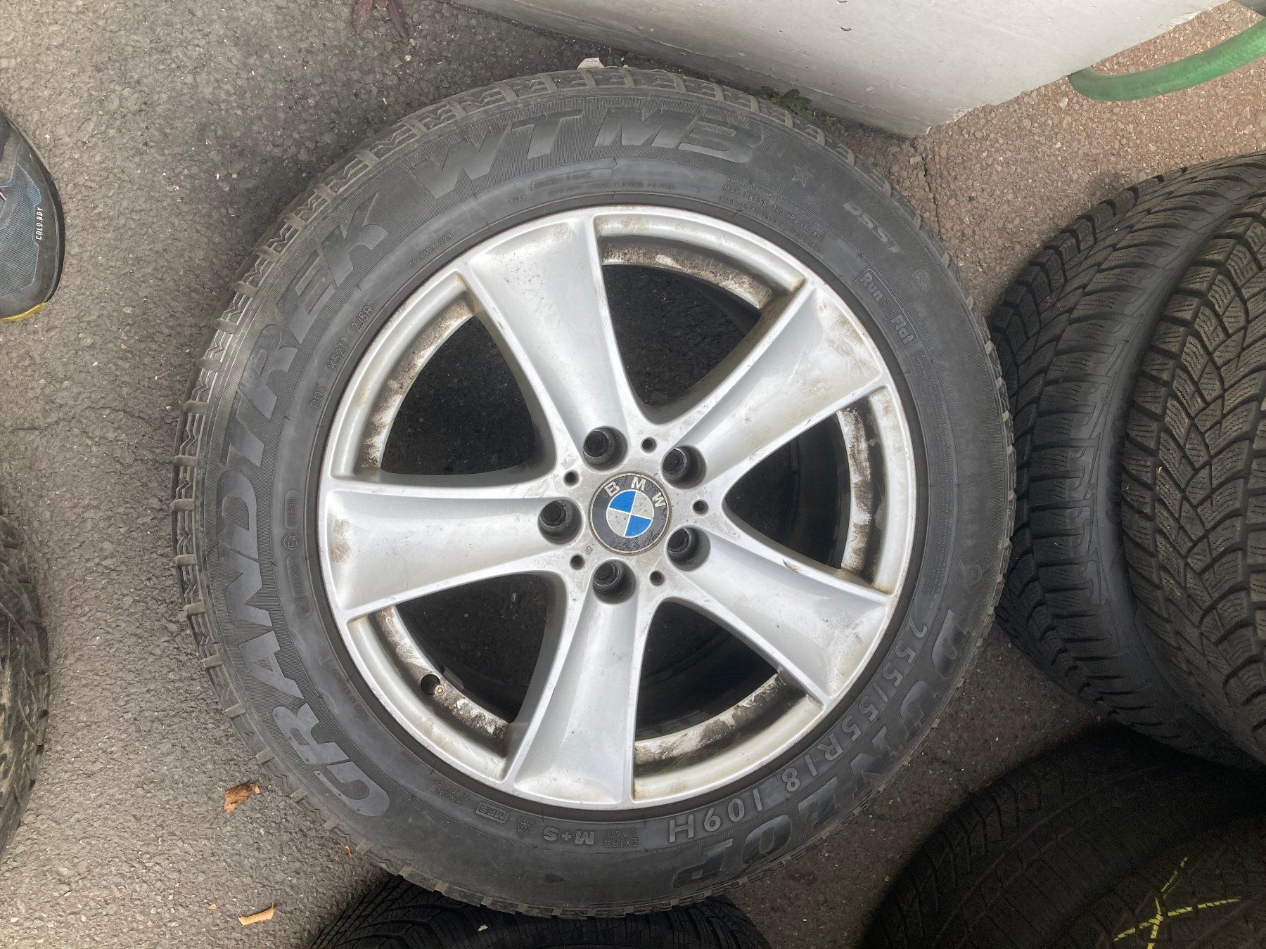 BMW Pneumatici & Ruote complete: BMW X5 Winterräder 255/55R18 E70 6770200 – Usato da Cham venduto da WB2223 3