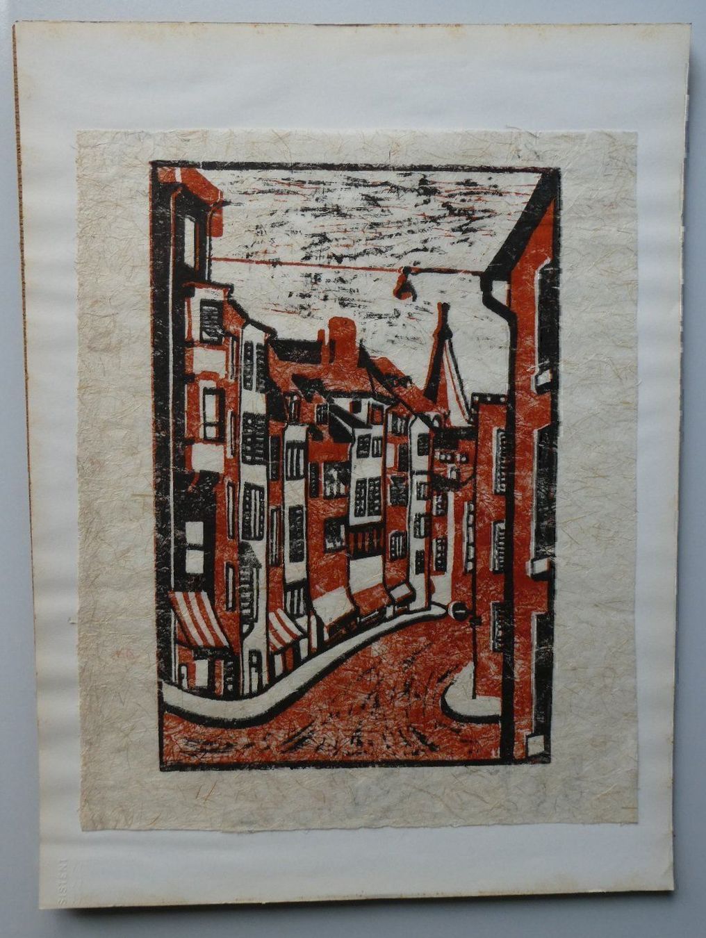 Xilografie: Holzschnitt Lithografie Ansicht – Usato da Frauenfeld venduto da Astra13 2