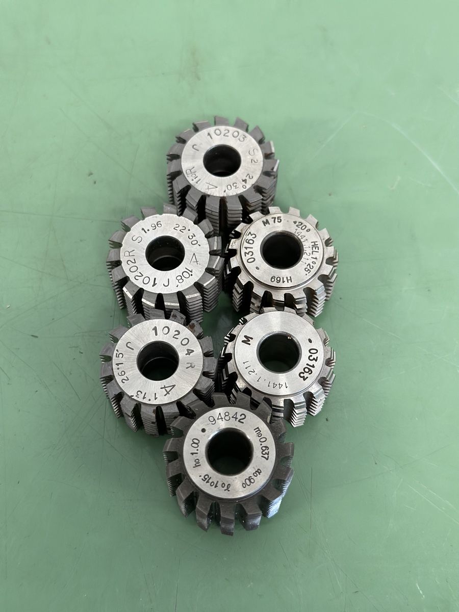 Tutti gli attrezzi: 6x Mikron HSS gear cutting module. – Nuovo e nell'imballaggio originale da Aarberg venduto da SNMachines