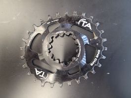 TA One DM6 ovales Kettenblatt 28T SRAM Direct Mount 12-fach