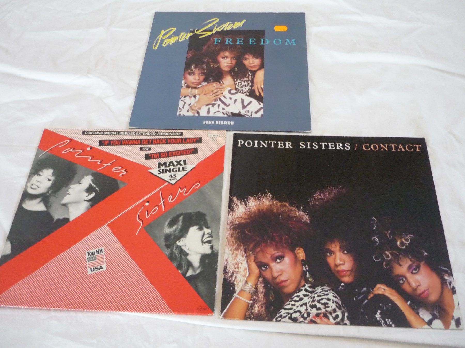 Dischi in vinile: 3x Vinyl Pointer Sisters - 80s Pop – Usato da Beringen venduto da Flatretriever