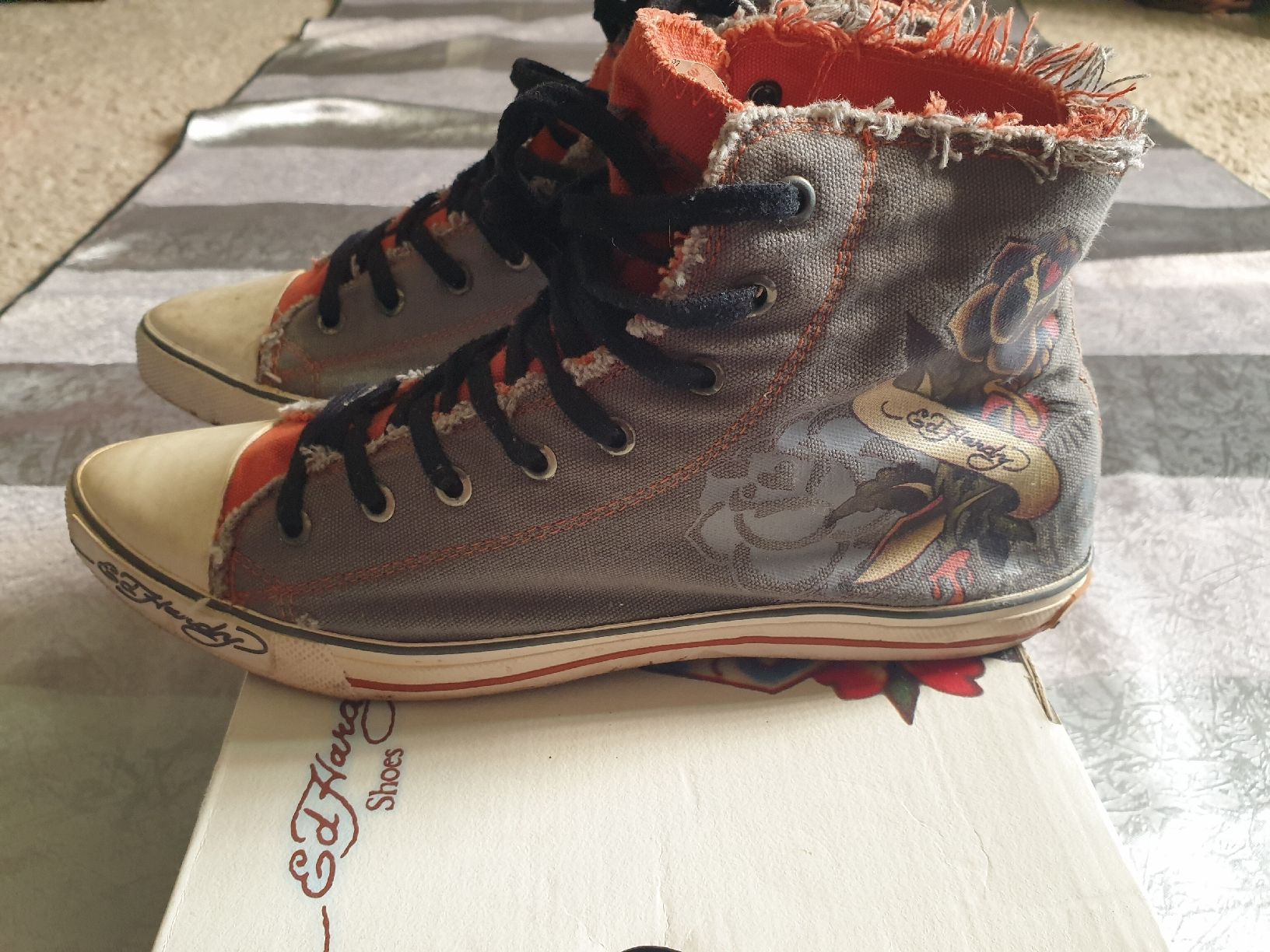 Ed Hardy Scarpe da donna: Ed Hardy High-Top Sneaker 40 – Usato da Zürich venduto da yoarg 1