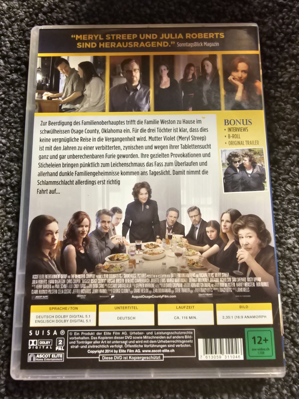 Alle DVDs: DVD August: Osage County (19111) – Gebraucht aus Ruswil von jan_bxl5 1
