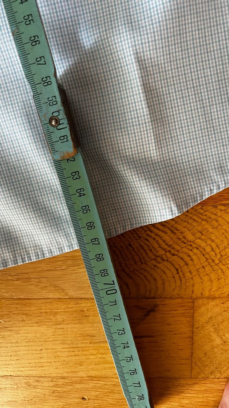 Eterna Camicette: Eterna Bluse, hellblau-weiss kariert, Grösse 40 – Nuovo (secondo la descrizione) da Küsnacht ZH venduto da Gila1983 4