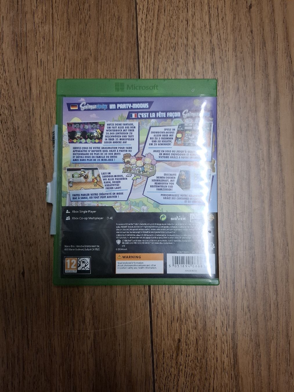 Family Spiele: Xbox One Spiel - Scribblenauts Showdown - Top Zustand! – Gebraucht aus Lyss von Nigudasschaf 1