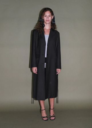 Geel black Ezra coat