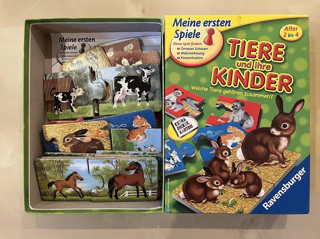 Giochi: Spiel Tiere und ihre Kinder – Usato da Zürich venduto da Sina1899 2
