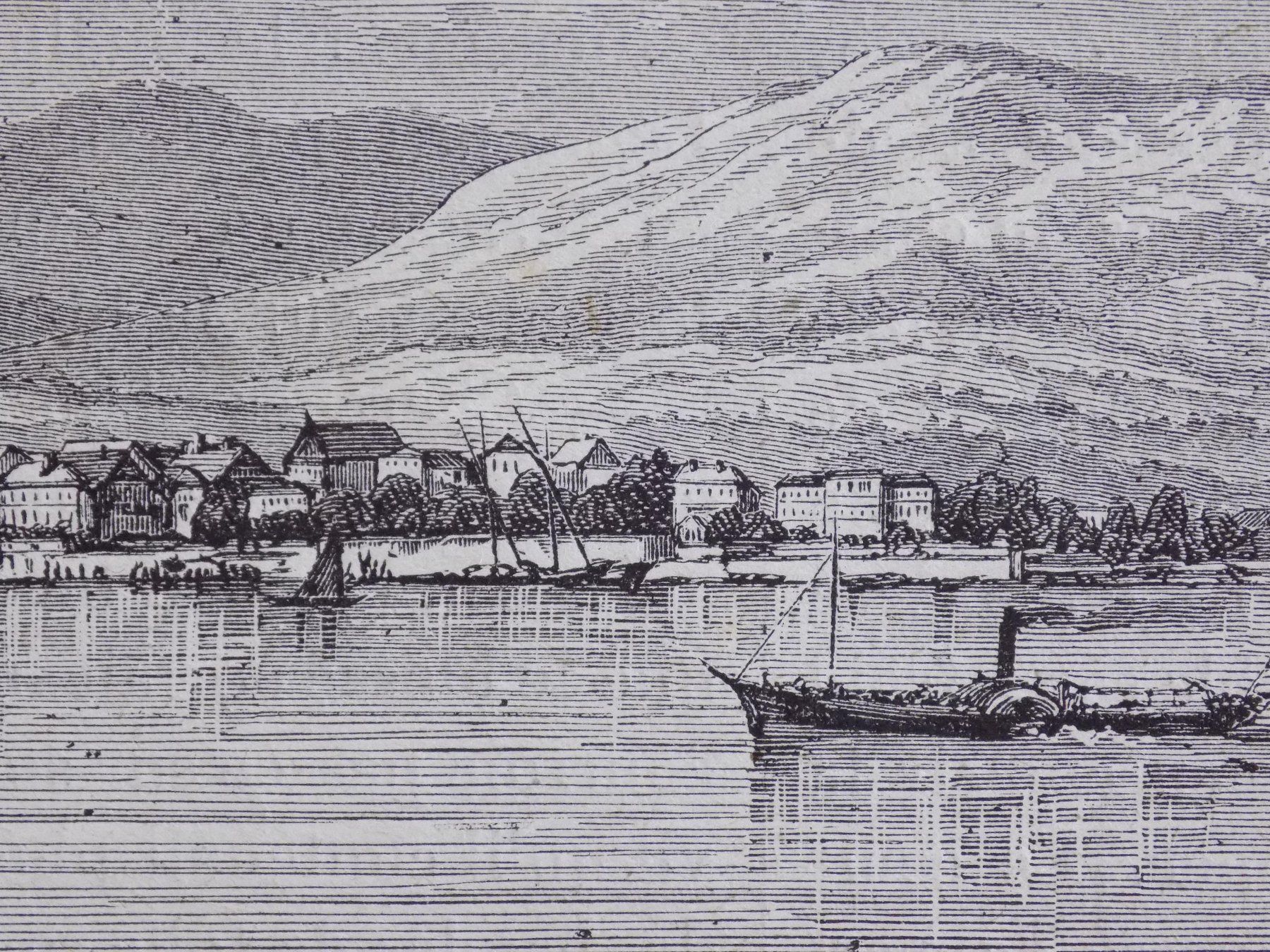 Incisioni: Vevey le tour du Lac – Usato da Risch venduto da Rischli15 8