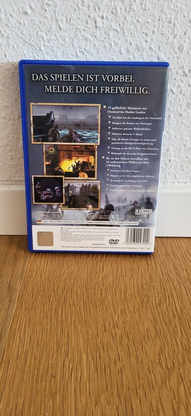 Sony Spiele: PS2 - Medal of Honor Frontline – Gebraucht aus Münsingen von DigitaleSpielecke 1