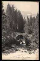 AK Champéry, Pont des Moulin