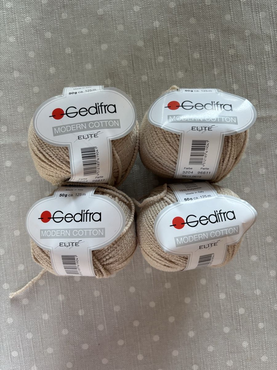 Laine: Gedifra modern coton – Neuf avec emballage d'origine à Randogne par BonnieG