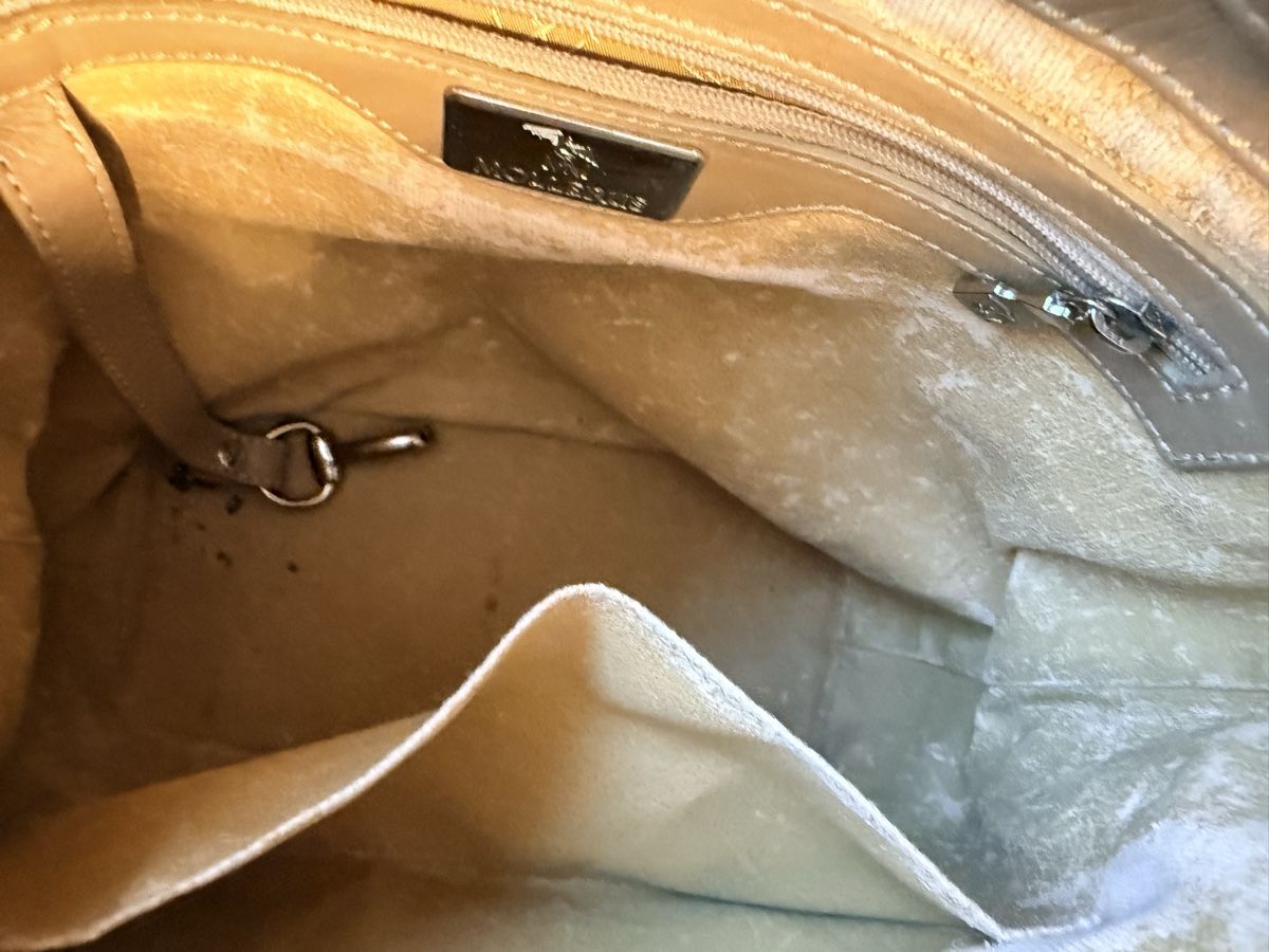 Borse da donna: Maison Mollerus Beuteltasche Leder beige  – Usato da Horgen venduto da Jo79 4