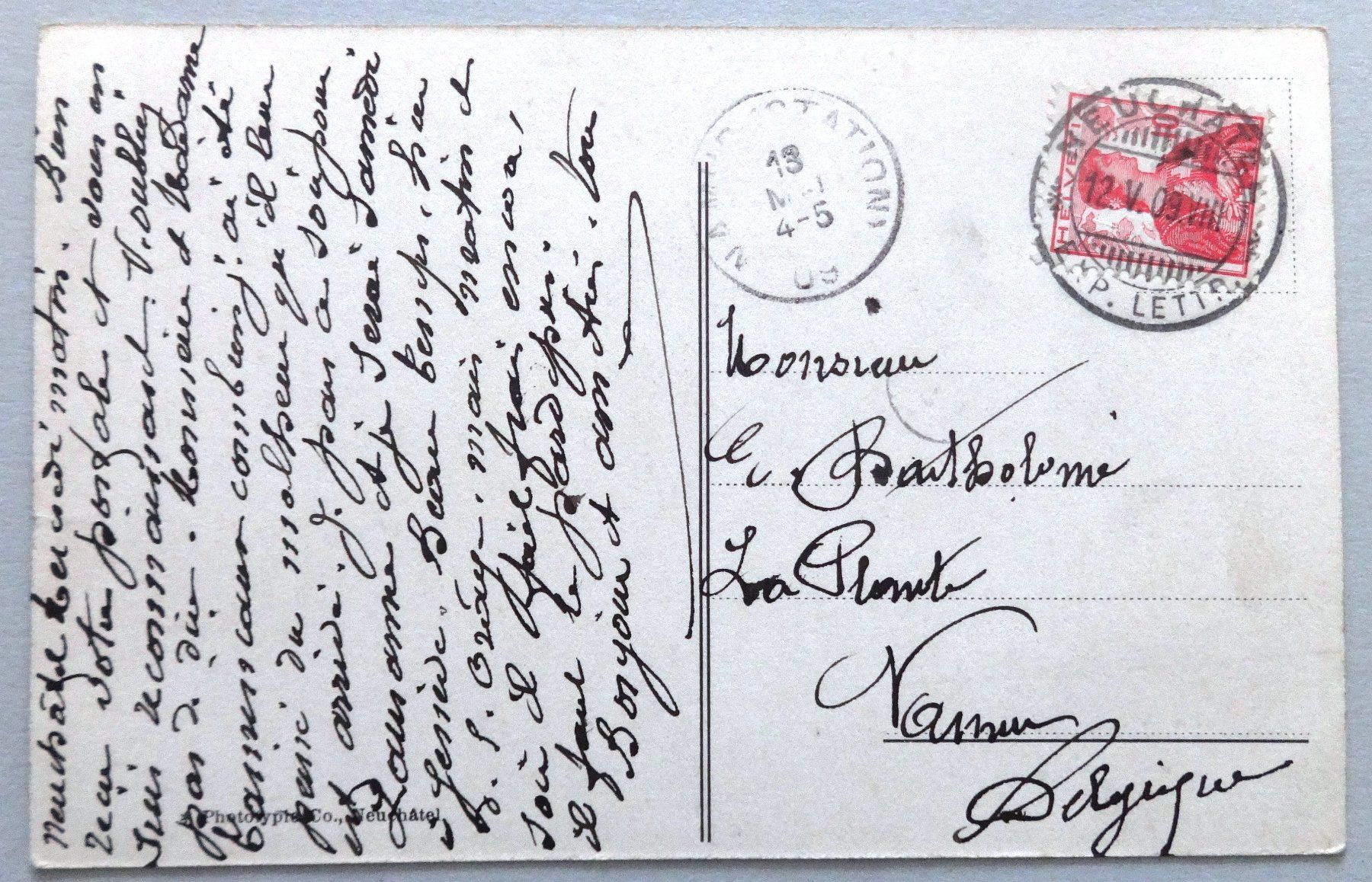 Cartes postales: Neuchâtel et les Alpes – D'occasion à Fétigny par Billy2miny 1