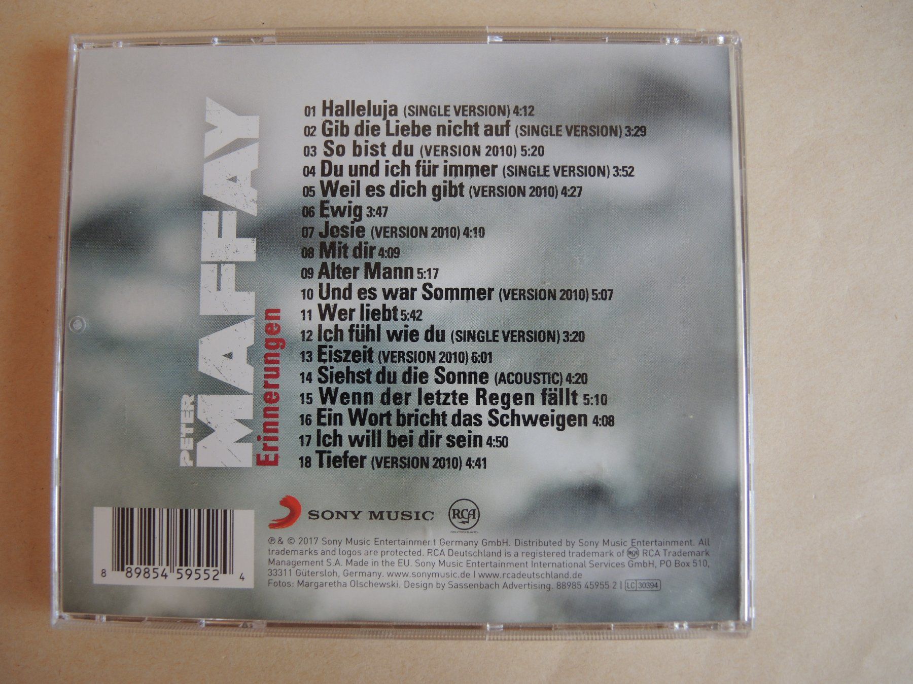 CD: Peter Maffay - Erinnerungen CD Top Zustand! – Usato da Rorschach venduto da maeck8 2