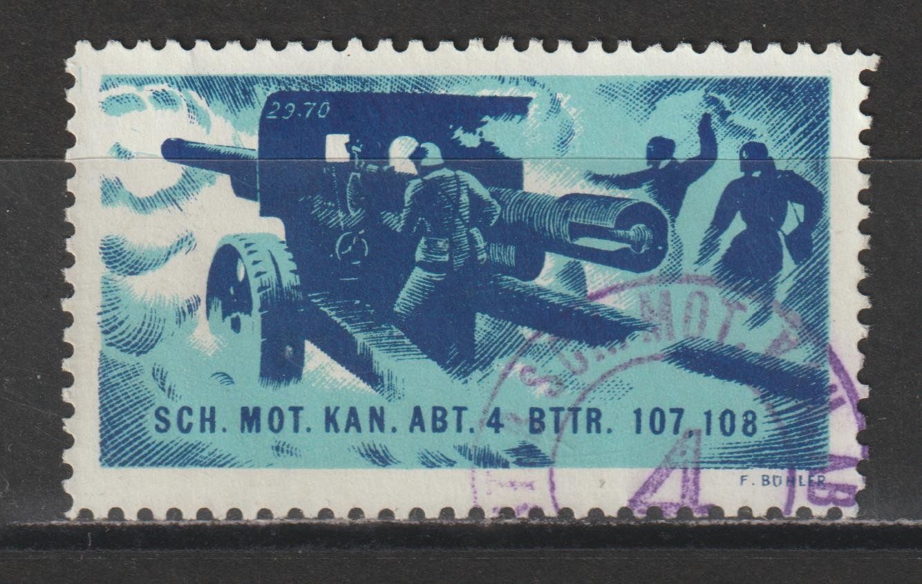 Tous les timbres: Artillerie Nr. 48b/1 o – D'occasion à Siebnen par Fstaehli