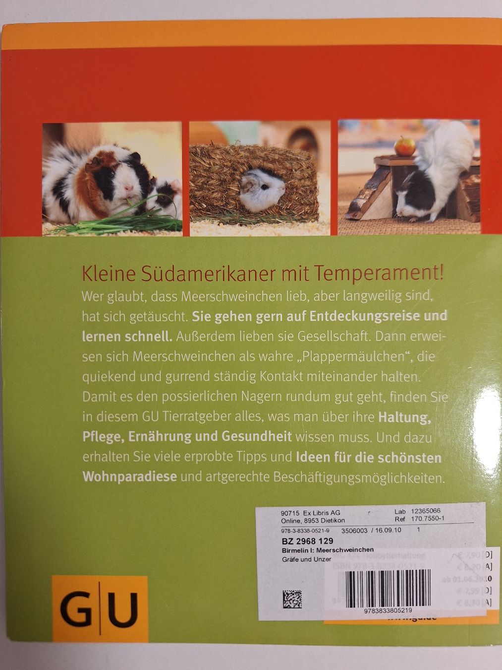 Bücher: Meerschweinchen - Tierratgeber – Neu (gemäss Beschreibung) aus Frauenfeld von Manu805 1