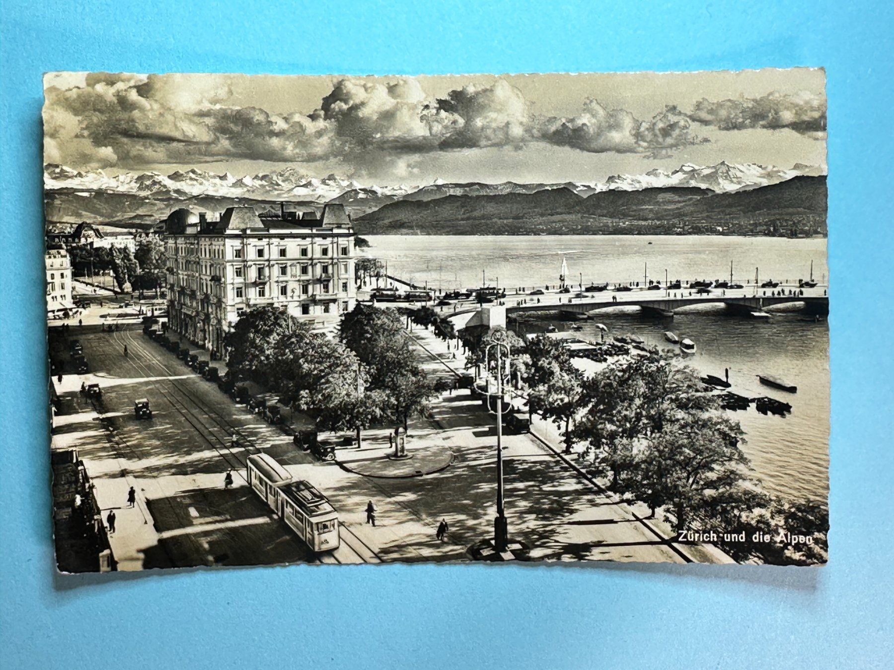 Cartes postales: Zürich - Oldtimer-Tram !!! - belebt – D'occasion à Steg VS par danwer74