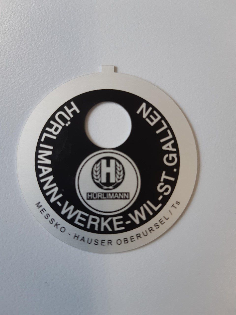 Hürlimann Traktoren: Hürlimann Kühler Thermometer Schilder – Neu (gemäss Beschreibung) aus Dürnten von Bachtel84