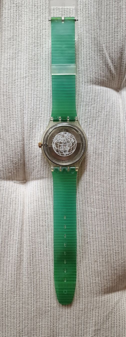 Swatch Smartwatch: Swatch Earth Summit '92 Automatic – Gebraucht aus Romanshorn von REALJessiB 7
