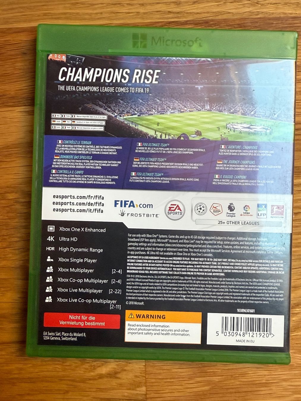 Giochi: FIFA 19 - Xbox One - Gioco di calcio – Usato da Glis venduto da dor_b2nc 1