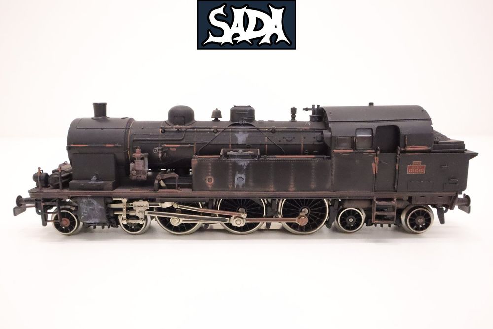 Märklin 3117 Series 232 Tc, SNCF, steam locomotive weathered, H0, OVP, TOP