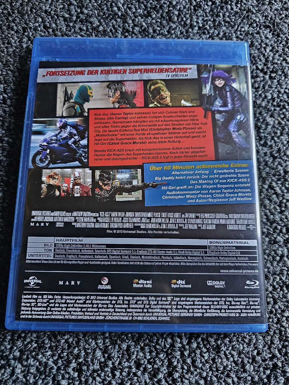 Tutti i DVDs: Kick-Ass 2 - Blu-ray – Usato da Ruswil venduto da jan_bxl5 1