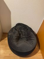 🛌 Sitzsack, anthrazit/schwarz