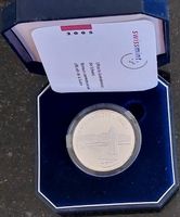 20 Franken 2005 Silber pp Kappelbrücke Luzern Box