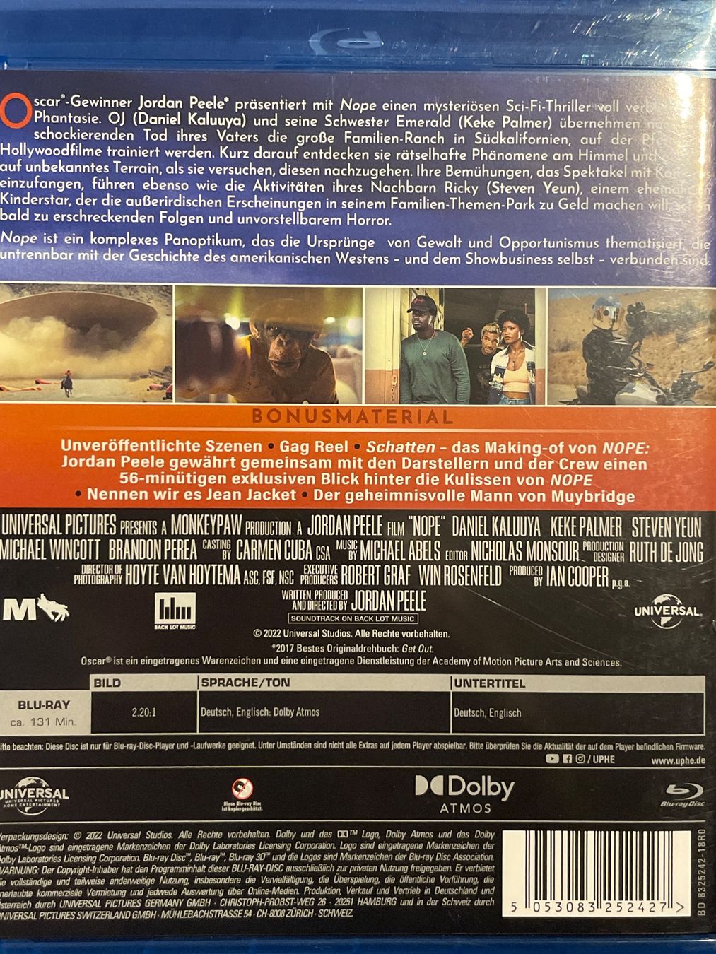 Tutti i DVDs: Nope   (2022) – Nuovo (secondo la descrizione) da Waldenburg venduto da Gonzo8 1