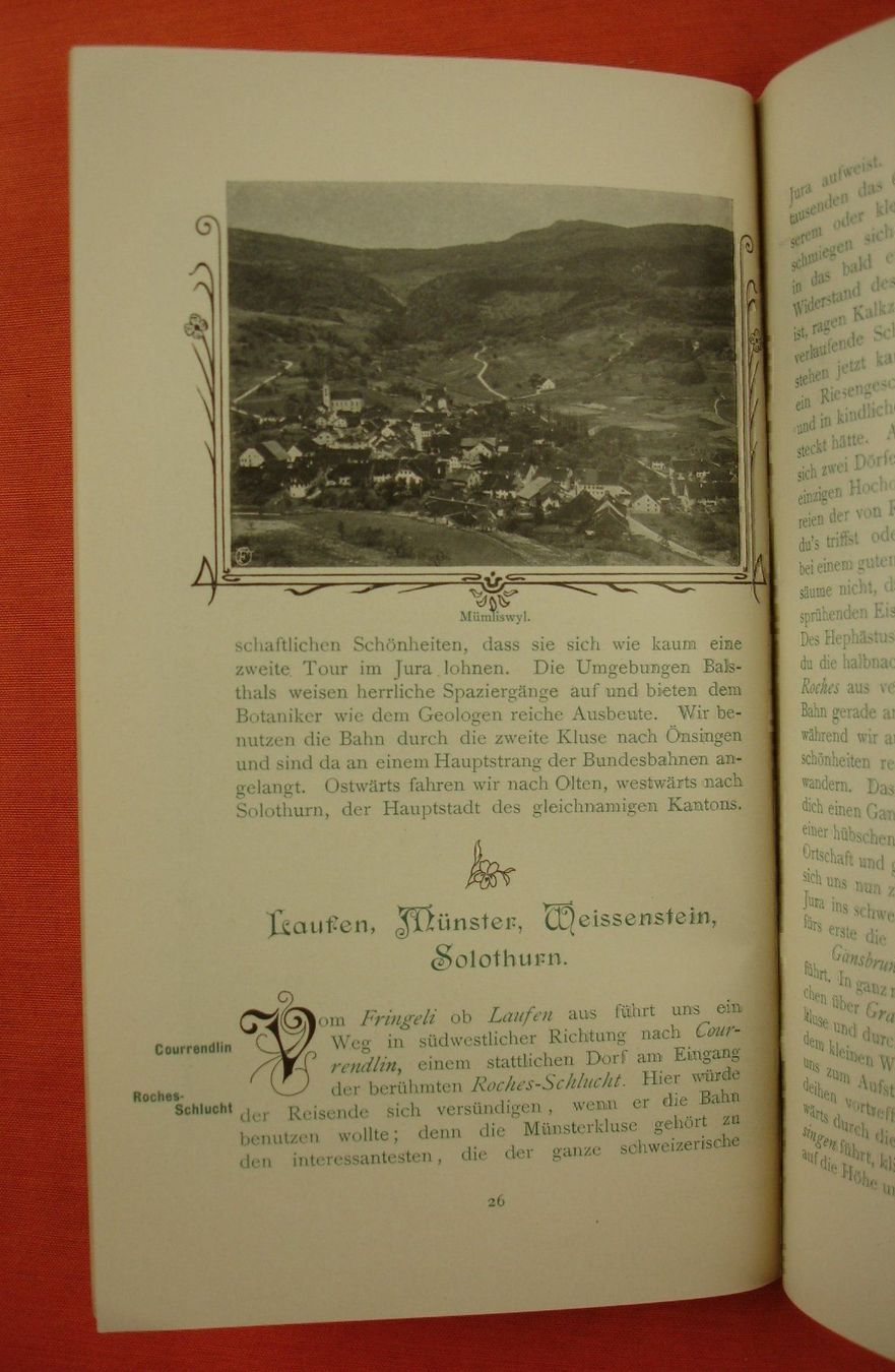 Libri: DURCH DEN JURA, UM 1910 – Usato da Grüningen venduto da Kartensammler 1