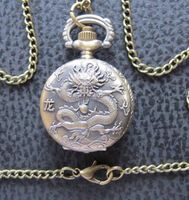 Umhängeuhr Drachen DragonVictorian Style