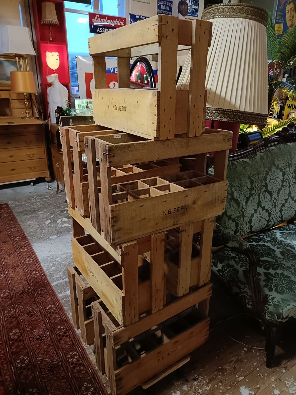 Articoli in legno: Flaschenträger – Usato da Köniz venduto da Brockenreich