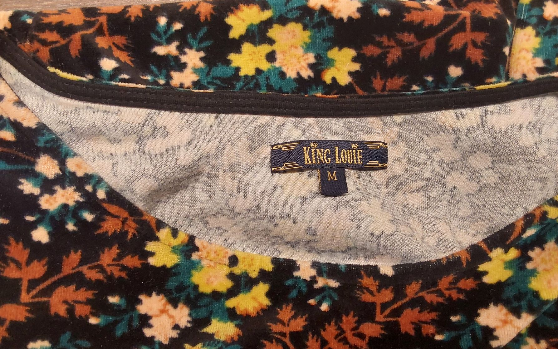 King Louie Kleider: Kleid 38 King Louie Samt Baumwolle – Gebraucht aus Köniz von scopello12 4