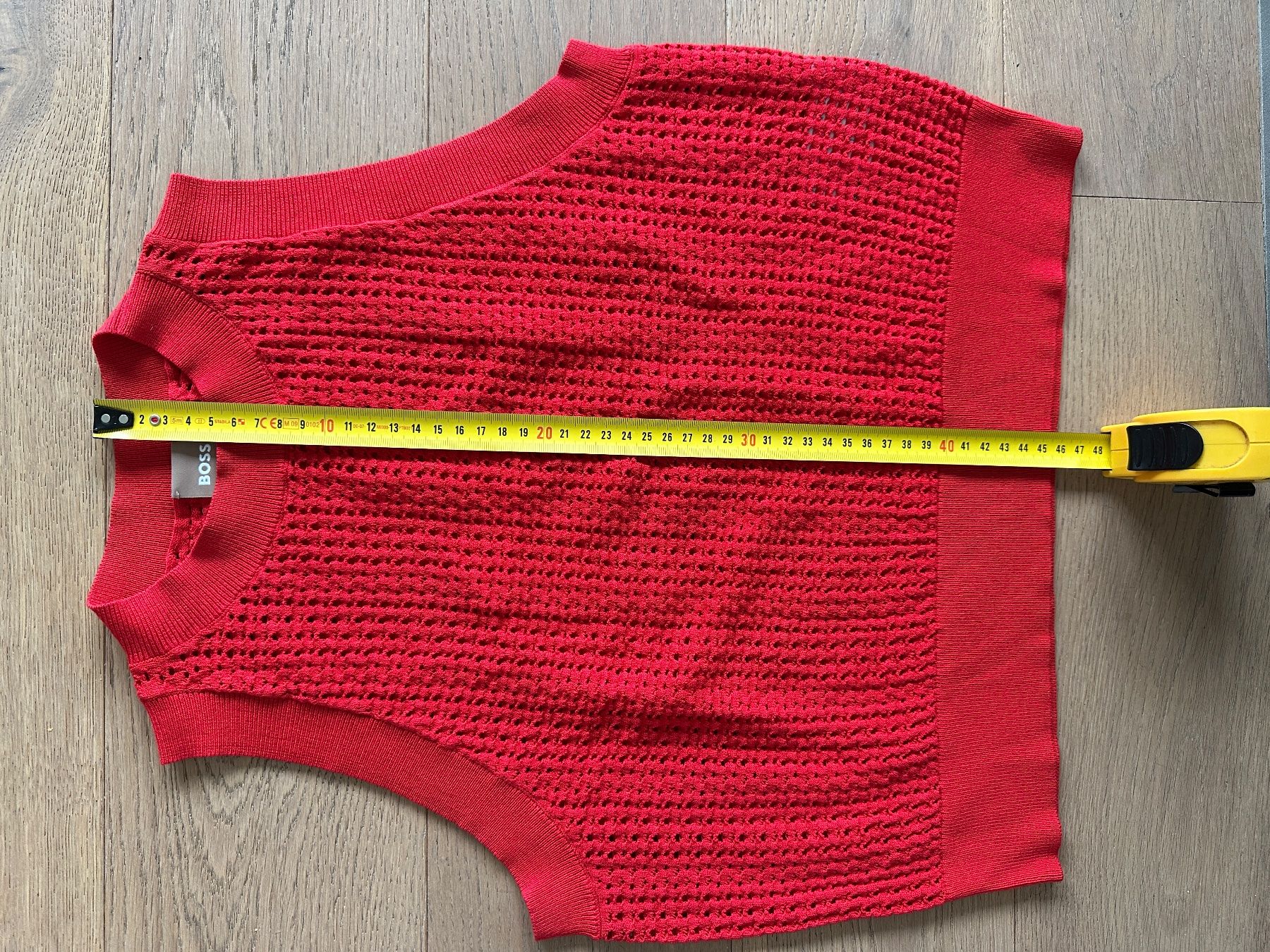 Hugo Boss Tops: Boss Top, gestrickt , rot Größe M – Neuf (Voir description) à Speicher par pat_ddn8 6