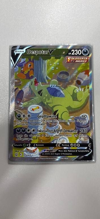 Sammelbilder & Trading cards: Tyranitar V (BST 155) – Neu und originalverpackt aus Basel von Lukas_77