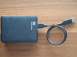 WD Elements 2 TB - USB 3.0 Externe Festplatte 3.5'' HDD